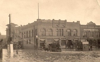 Downtown Pocatello Flood of 1911